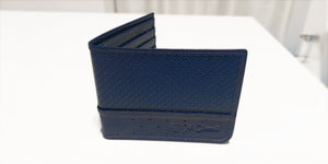 P1 Carbon Fiber Wallet Blue